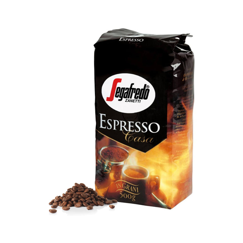 Segafredo Espresso Casa Whole Bean Coffee (500g)