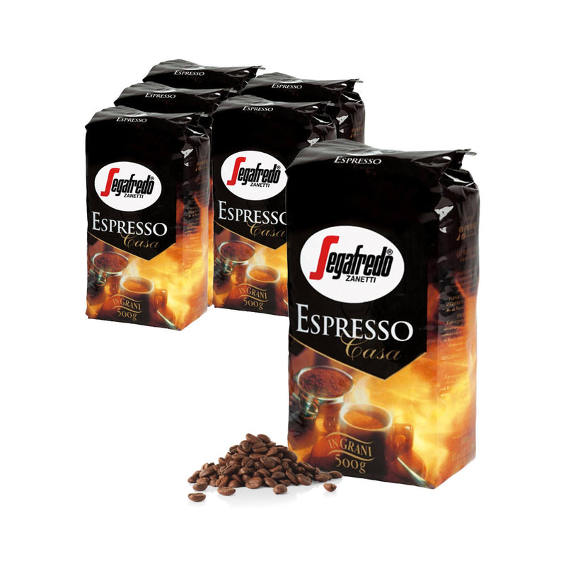 Segafredo Espresso Casa Whole Bean Coffee (Case of 3kg)