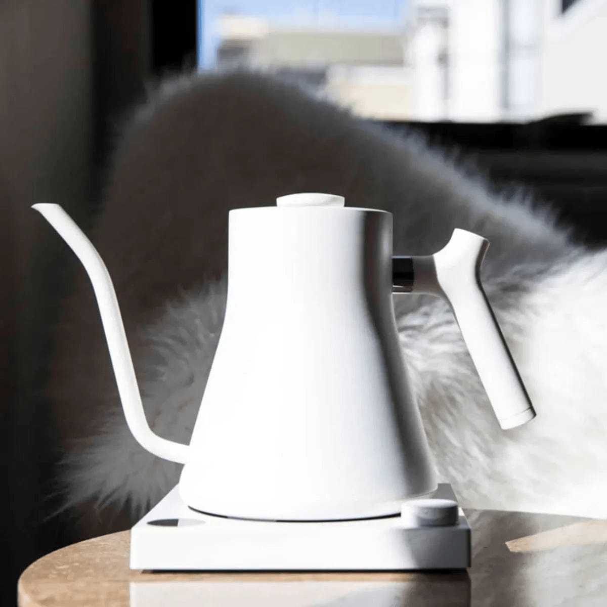 Fellow Stagg EKG Pour-Over Kettle (Matte White) Kettle Fellow