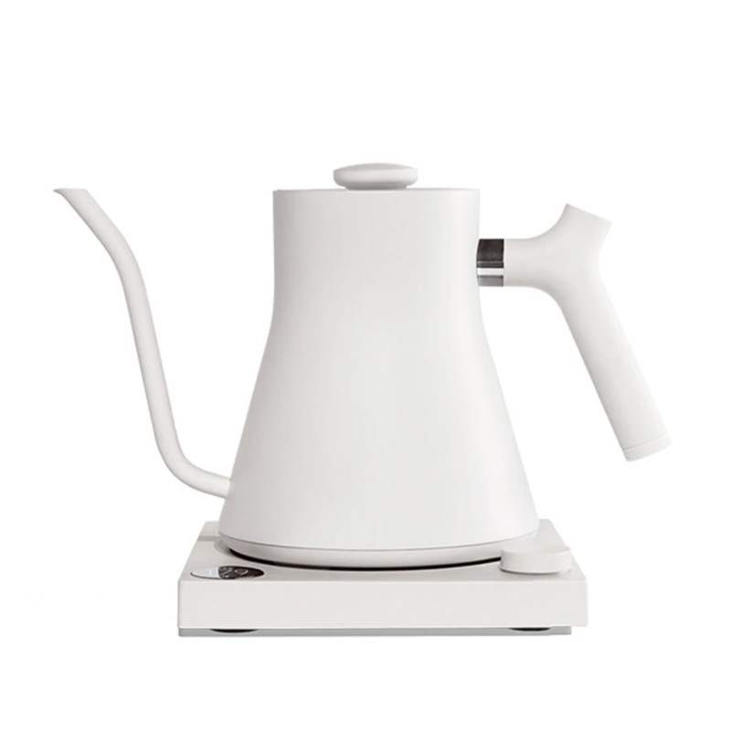 Fellow Stagg Matte White EKG Electric Variable Temperature Kettle Pour Over Kettle For Coffee And Tea