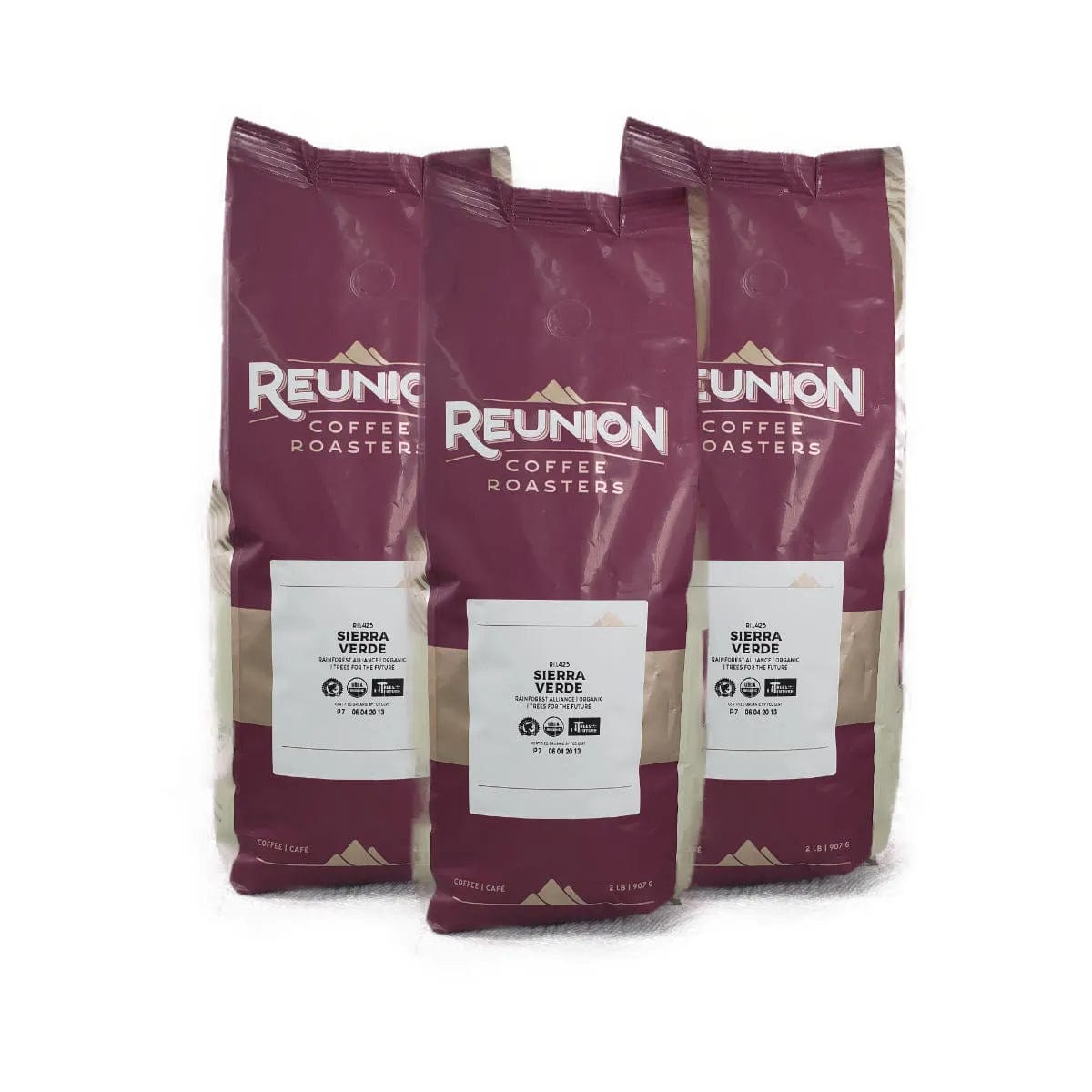 Reunion Island Sierra Verde Whole Bean Coffee Value Pack(Box of 3) Whole Bean Coffee Reunion Coffee Roasters