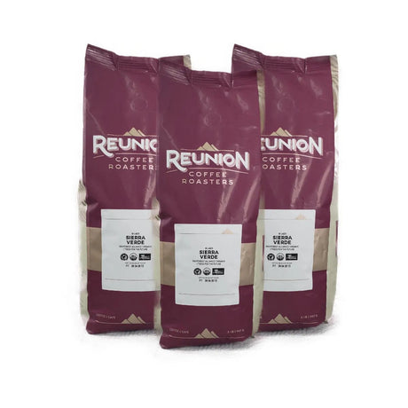 Reunion Island Sierra Verde Whole Bean Coffee Value Pack(Box of 3) Whole Bean Coffee Reunion Coffee Roasters