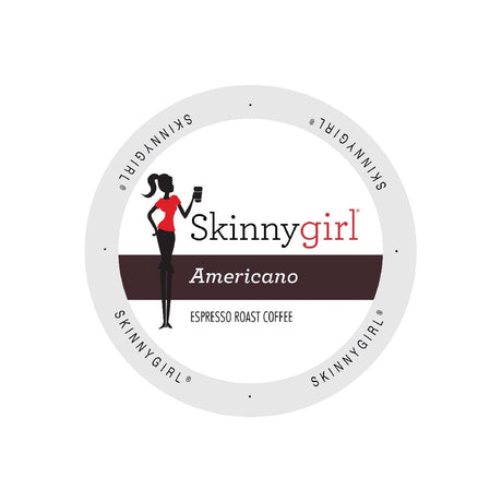 SkinnyGirl Americano Single Serve Coffee Pods (Case of 96) K-Cups Skinnygirl