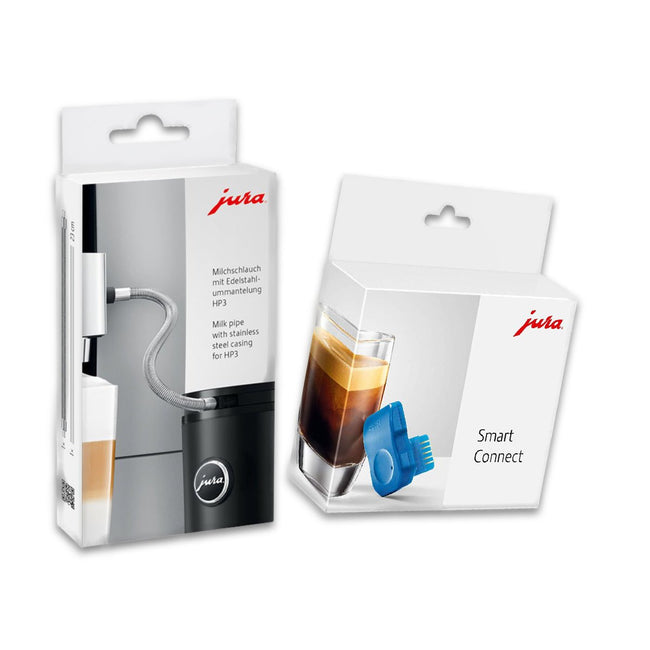 Jura Smart Connect Espresso Machine Wireless Smartphone Control and Jura Milk Pipe HP3