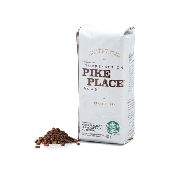 Starbucks Pike Place Roast Coffee Beans (1lb)