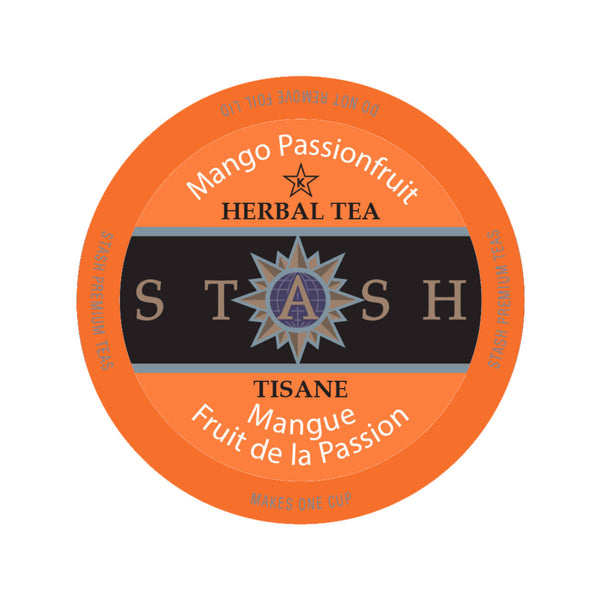 Stash Mango Passionfruit Tea Single Serve Pods (Box of 24)