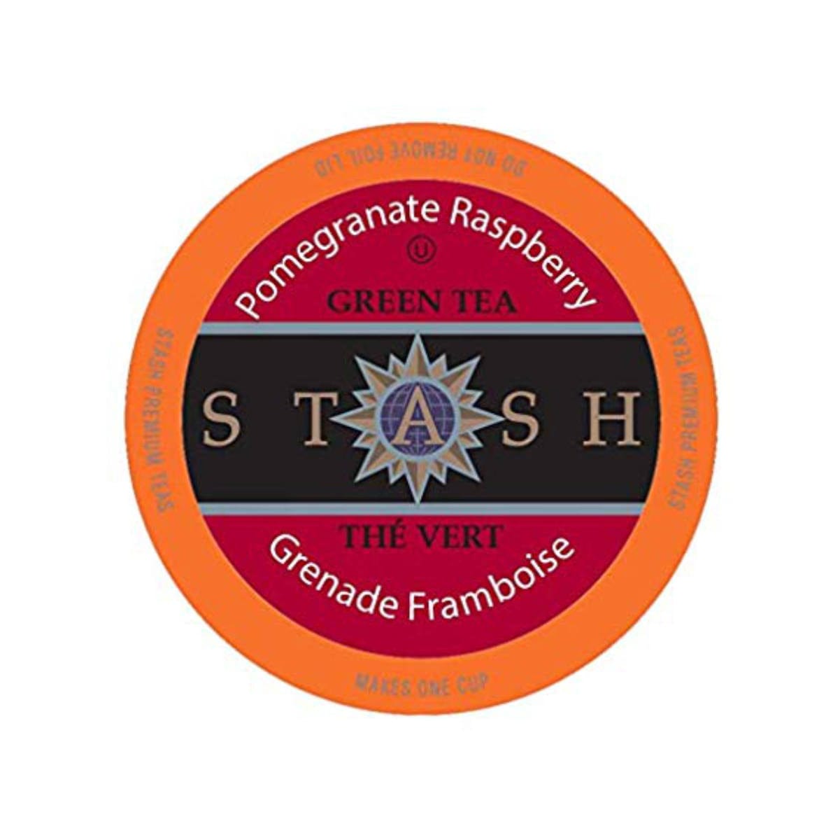 Stash Pomegranate Raspberry Matcha Green Tea Single Serve Pods (Box of 24) K-Cups Stash