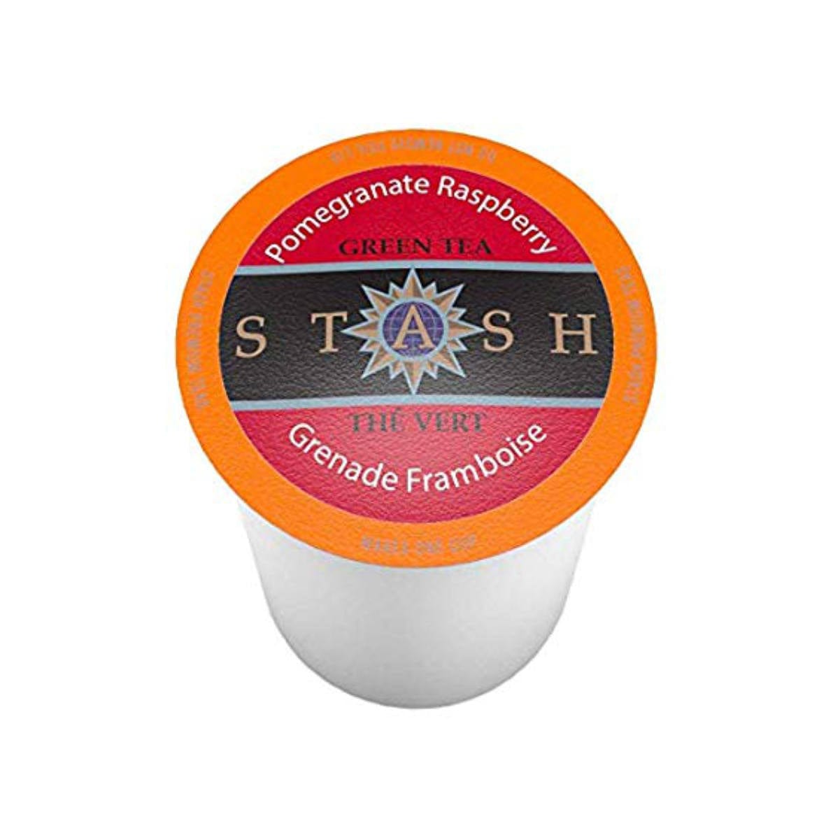 Stash Pomegranate Raspberry Matcha Green Tea Single Serve Pods (Box of 24) K-Cups Stash