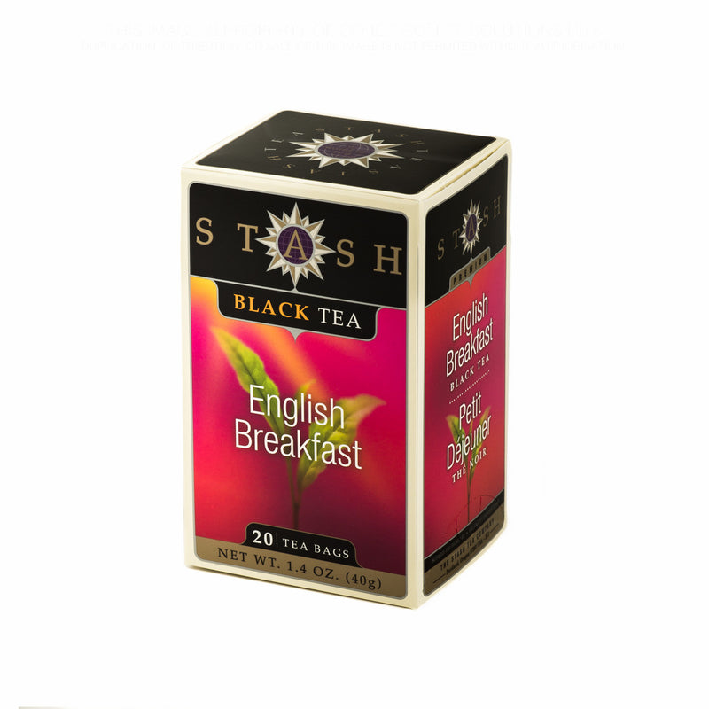 Stash:  English Breakfast Tea Bags (20 Pack)