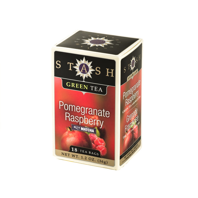 Stash Pomegranate Raspberry With Matcha Tea Bags