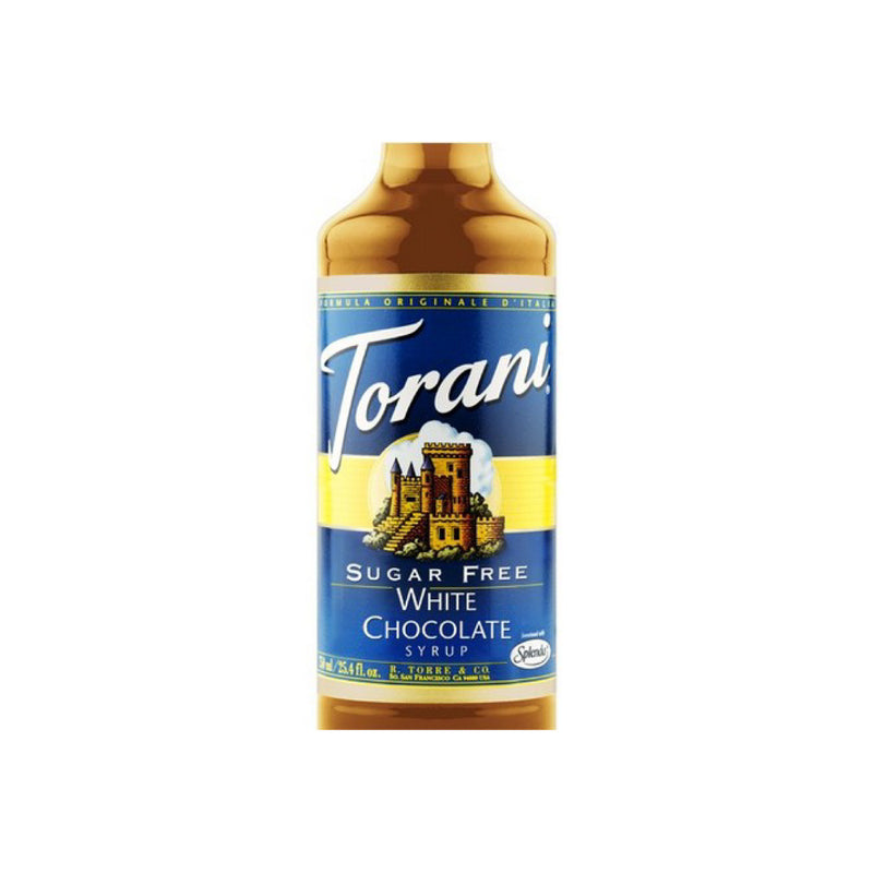 Torani Syrup: Sugar-Free White Chocolate (750ml)