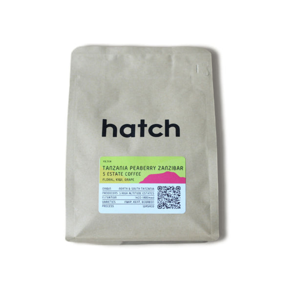 Hatch Tanzania Peaberry Whole Bean Filter Coffee