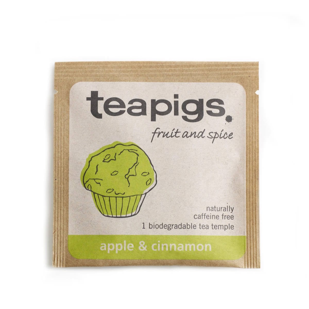 TeaPigs Apple & Cinnamon Loose Leaf Tea Sachets (Box of 15) Loose Leaf Sachets TeaPigs