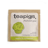 TeaPigs Apple & Cinnamon Loose Leaf Tea Sachets (Box of 15) Loose Leaf Sachets TeaPigs