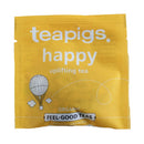 TeaPigs Happy with Lemon Balm Loose Leaf Tea Sachets (Box of 50)