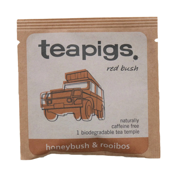 TeaPigs Honeybush & Rooibos Loose Leaf Tea Sachets (Box of 50)