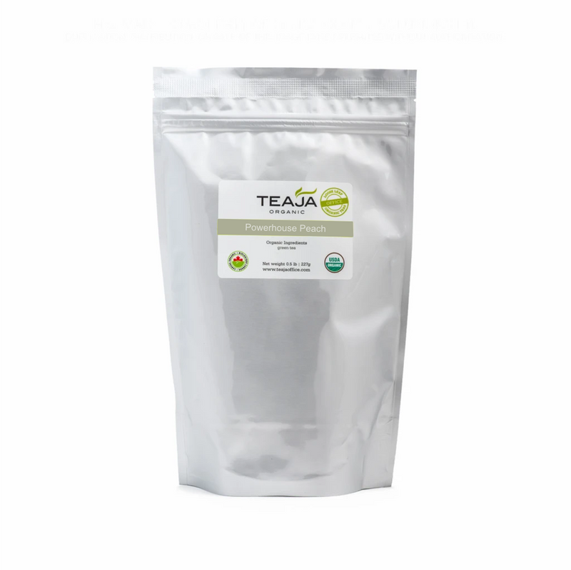 Teaja Powerhouse Peach Organic Loose Leaf Tea (0.5lb)