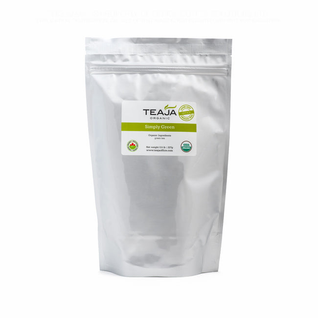 Teaja Simply Green Organic Loose Leaf Tea (0.5lb)