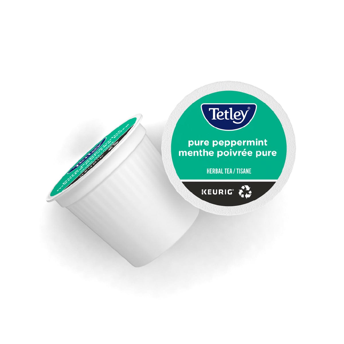 Tetley Pure Peppermint Tea K-Cup® Recyclable Pods (Box of 24) K-Cups Tetley