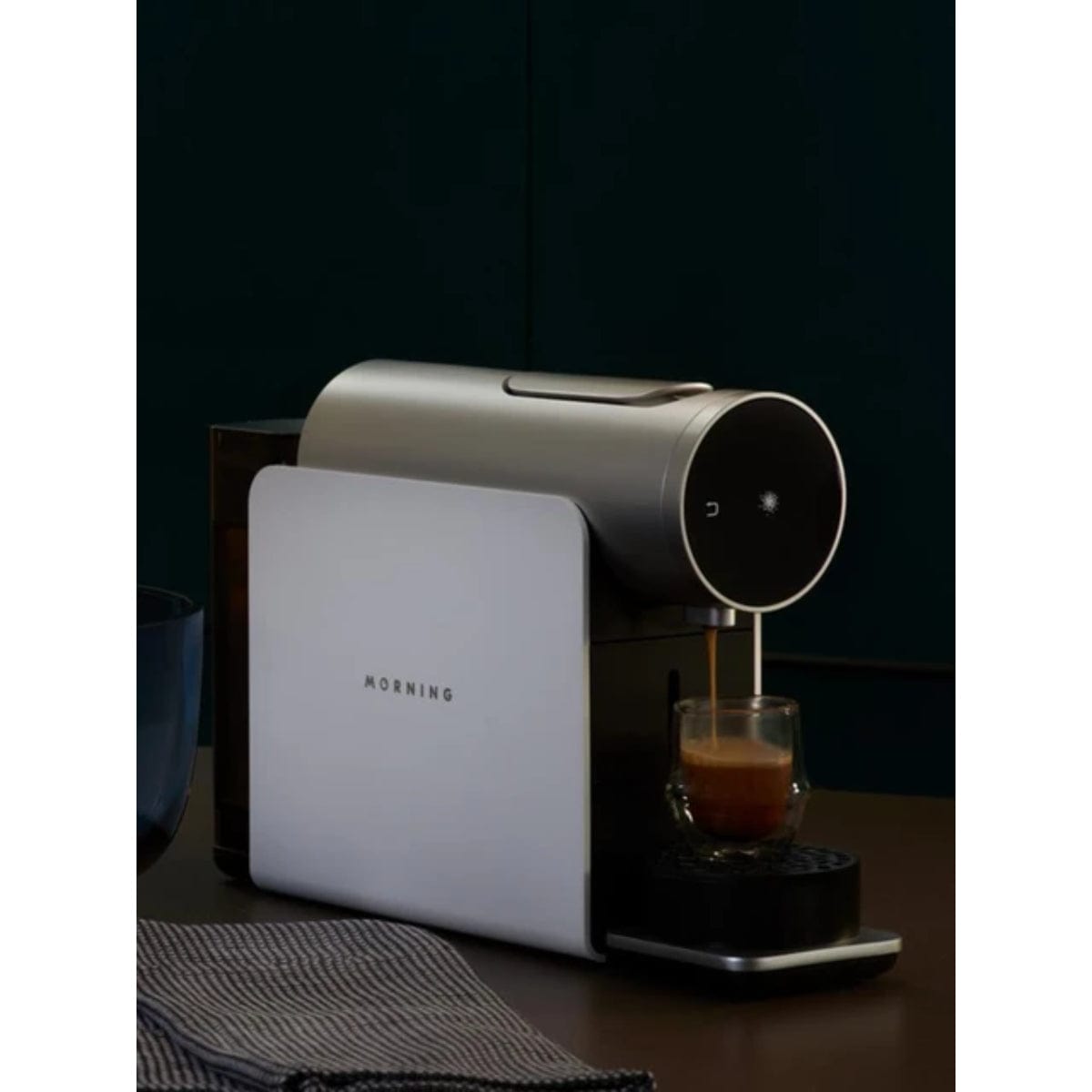 The Morning Machine (White) Nespresso Machine Morning