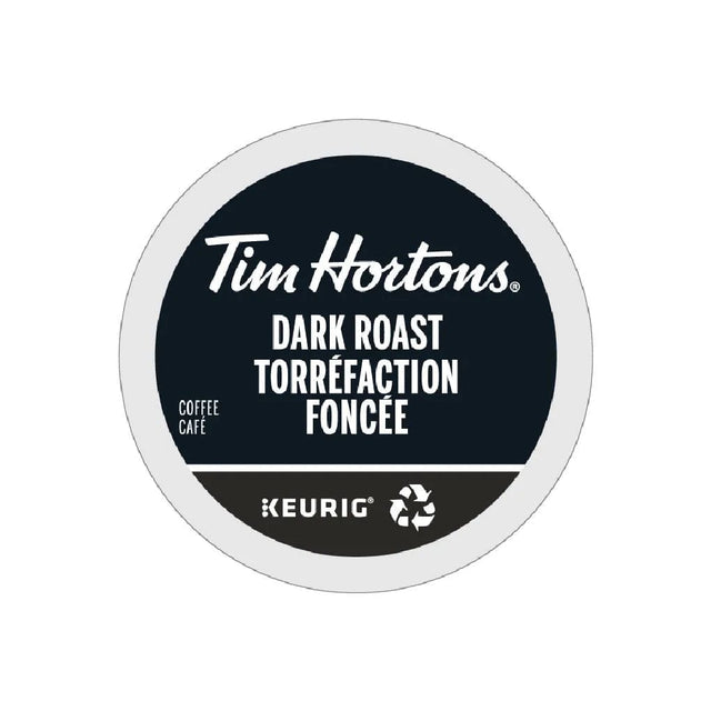 Tim Hortons Dark Roast K-Cup® Pods (Case of 96) K-Cups Tim Hortons