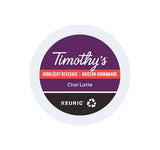 Timothy's Indulgence Chai Latte K-Cup® Pods (Box of 24) K-Cups Timothy's