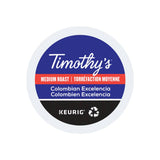 Timothy's Colombian Excelencia K-Cup® Recyclable Pods (Case of 96) K-Cups Timothy's