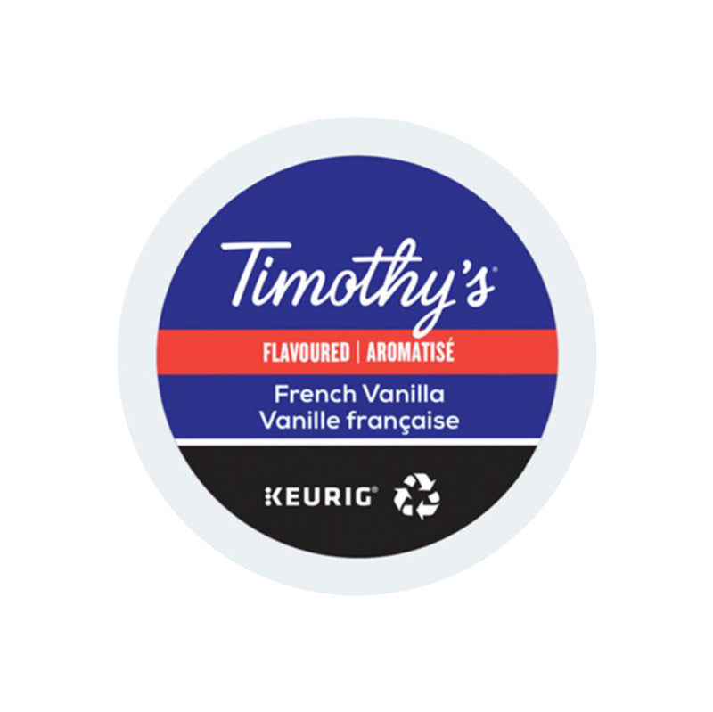 Timothy's French Vanilla K-Cup® Recyclable Pods (Box of 24)