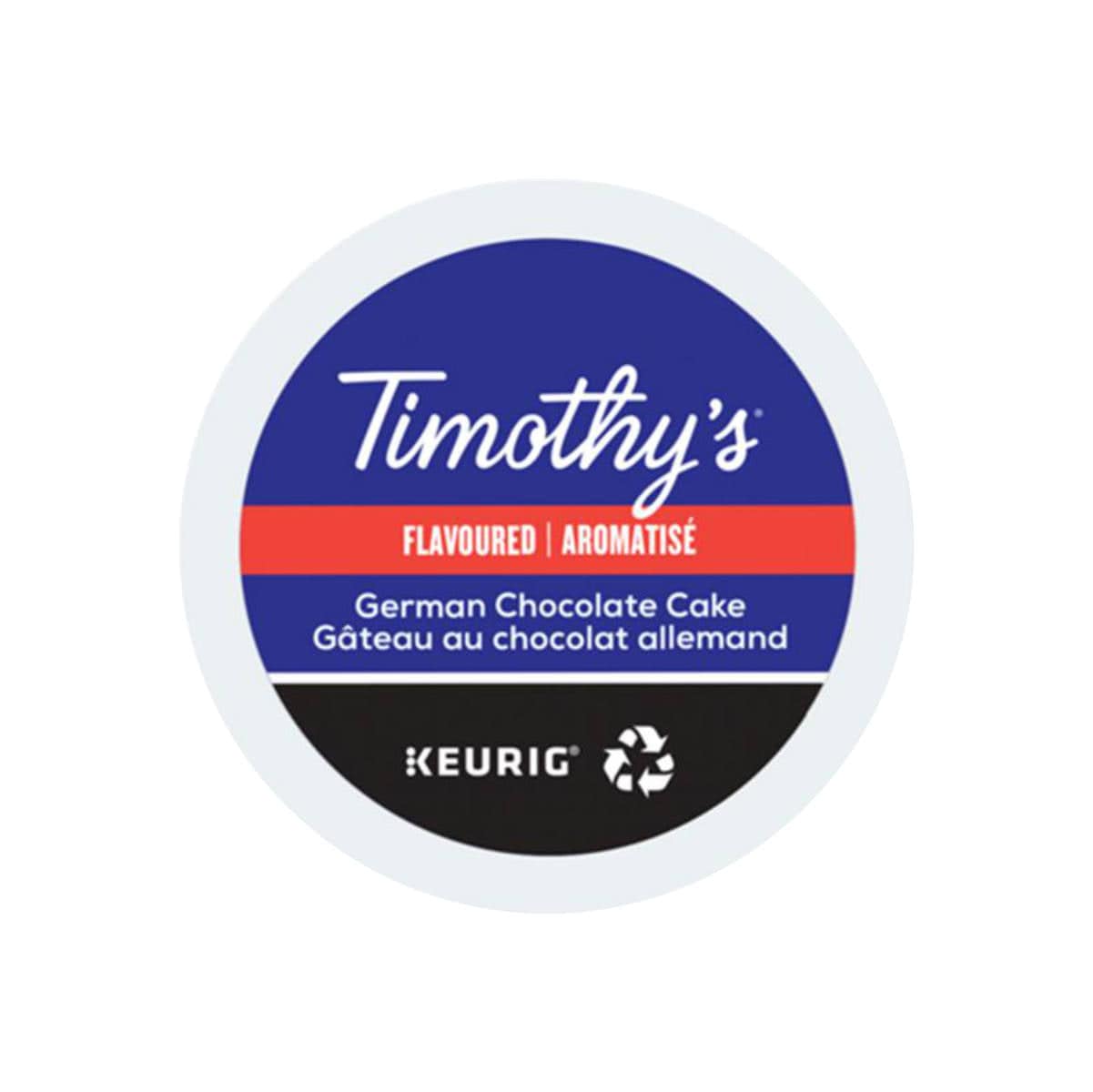 Timothy's German Chocolate Cake K-Cup® Pods (Box of 24) K-Cups Timothy's