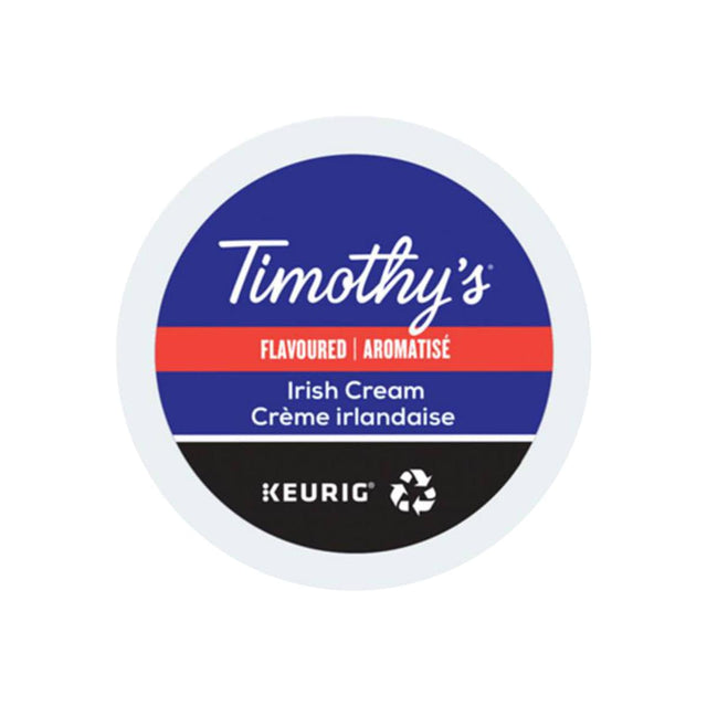 Timothy's Irish Cream K-Cup® Recyclable Pods (Case of 96) K-Cups Timothy's