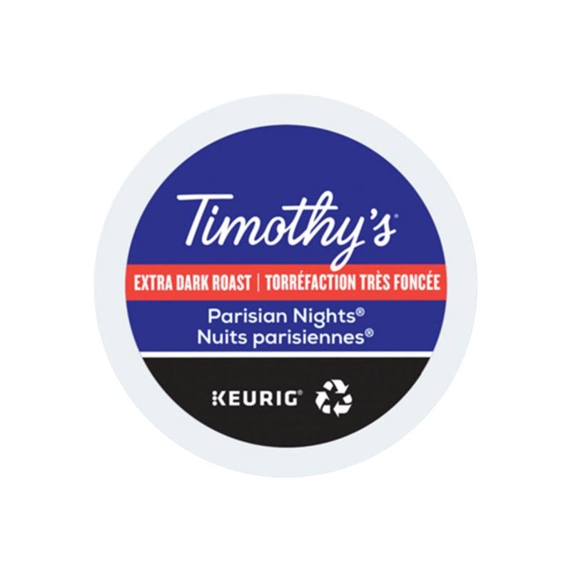 Timothy's Parisian Nights K-Cup® Recyclable Pods (Case of 96)