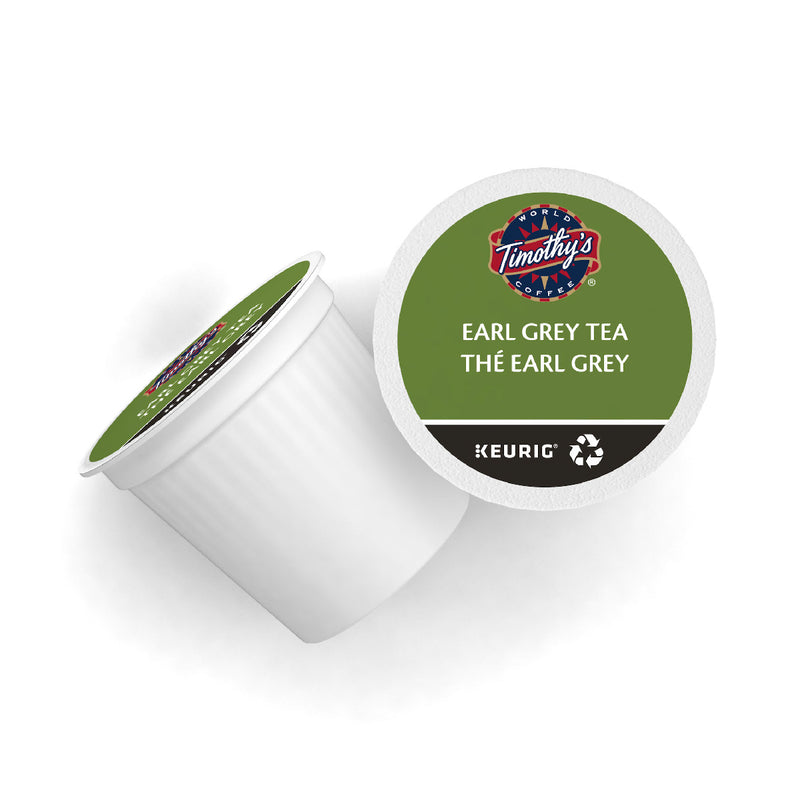 Timothy's Earl Grey Tea K-Cup® Recyclable Pods (Case of 96)