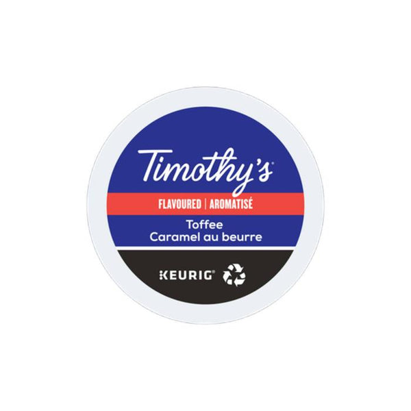 Timothy's Toffee (Formerly Winter Carnival) K-Cup® Recyclable Pods (Case of 96)