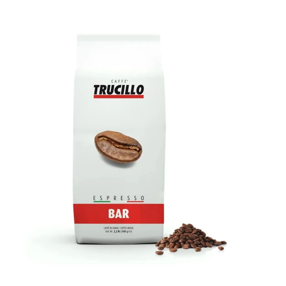 Trucillo Gran Bar Espresso (1kg / 2.2lbs Bag of Whole Bean Coffee) Whole Bean Coffee Trucillo