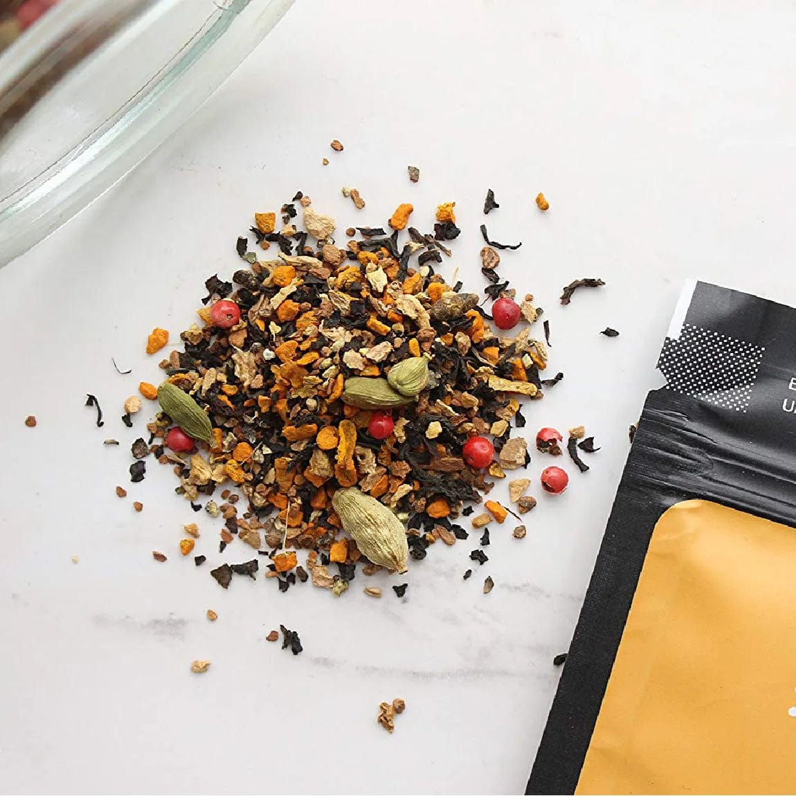 Turmeric Teas Dawn Black Chai Loose Leaf Tea (Case of 600g / 21 oz) Loose Leaf Tea Turmeric Teas