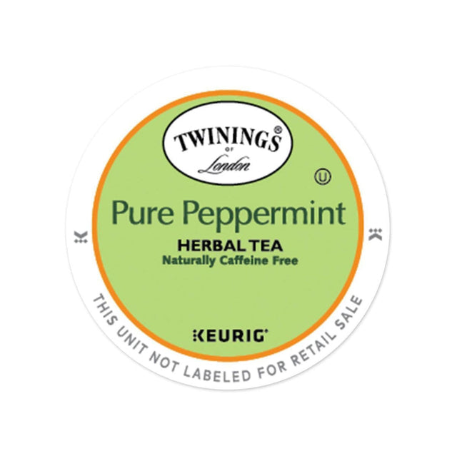 Twinings Peppermint Tea K-Cup® Pods (Case of 96) K-Cups Twinings Tea