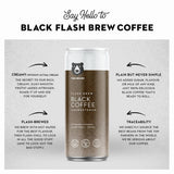 Two Bears Flash Brew Black Coffee (Case of 6 Cold Brew Cans) Beverages Two Bears