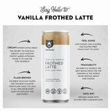 Two Bears Frothed Vanilla Oat Milk Latte (Case of 6 Cold Brew Coffee Cans) Beverages Two Bears