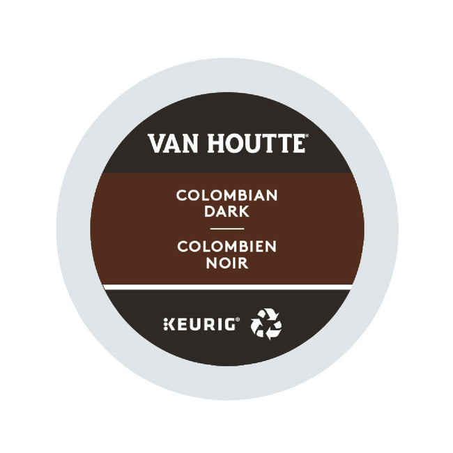Van Houtte Colombian Dark K-Cup® Recyclable Pods (Box of 24)