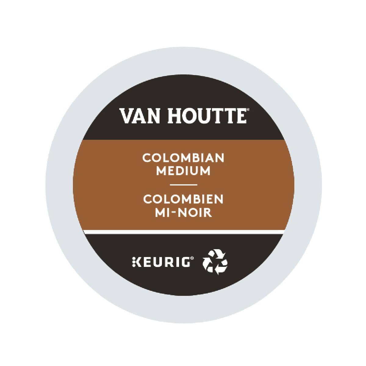 Van Houtte Colombian Medium K-Cup® Recyclable Pods (Box of 24) K-Cups Van Houtte