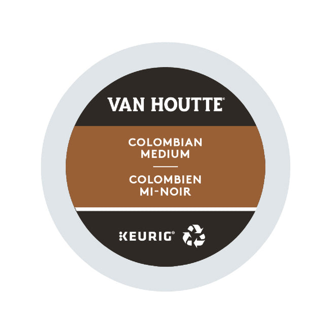Van Houtte Colombian Medium K-Cup® Recyclable Pods (Box of 24)