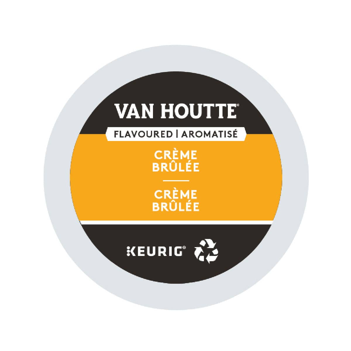 Van Houtte Cr√®me Br√ªl√©e K-Cup® Recyclable Pods (Case of 96) K-Cups Van Houtte