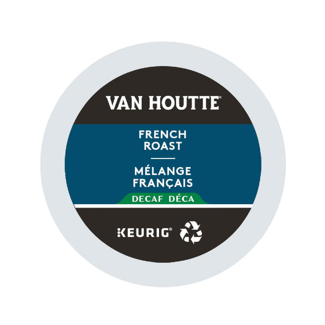 Van Houtte Decaf. French Roast K-Cup® Recyclable Pods (Box of 24) K-Cups Van Houtte