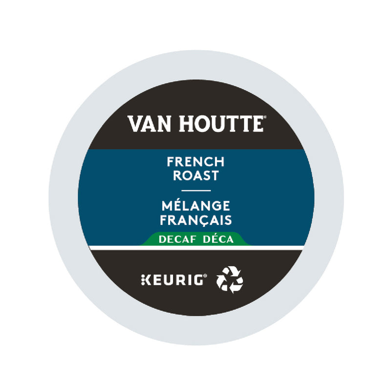 Van Houtte Decaf. French Roast K-Cup® Recyclable Pods (Case of 96)