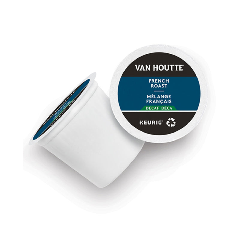 Van Houtte Decaf. French Roast K-Cup® Recyclable Pods (Case of 96)