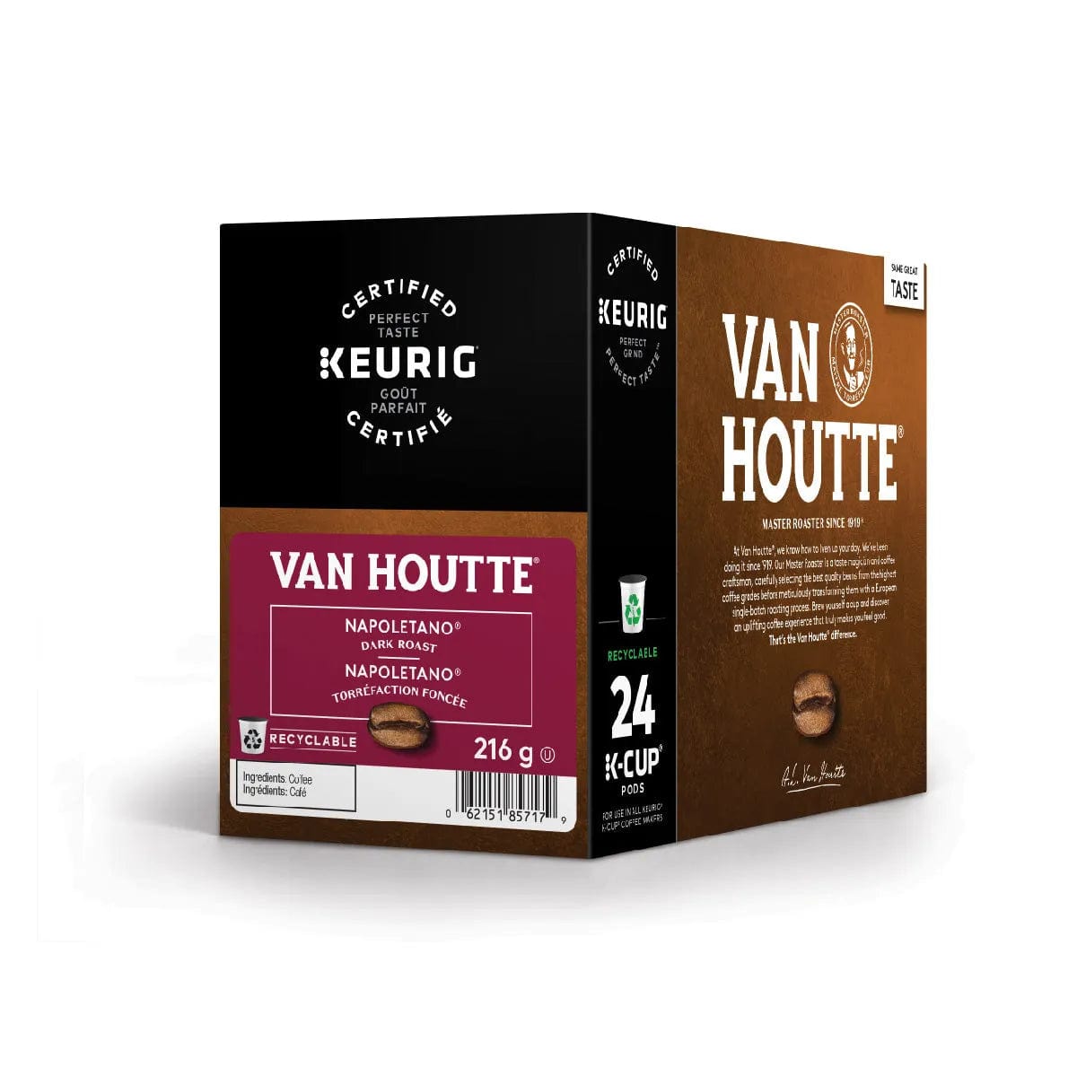 Van Houtte Napoletano K-Cup® Recyclable Pods (Box of 24) K-Cups Van Houtte