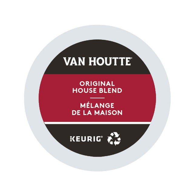 Van Houtte Original House Blend K-Cup® Recyclable Pods (Case of 96) - Best Before 30 October 2024 K-Cups Van Houtte