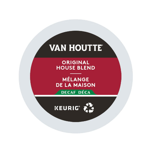 Van Houtte Decaf Original House Blend K-Cup® Recyclable Pods (Case of 96) K-Cups Van Houtte
