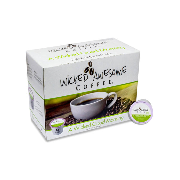 Wicked Awesome's Good Morning Single-Serve Coffee Pods (Box of 24)