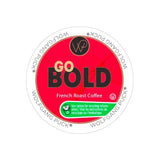 Wolfgang Puck Go Bold Single Serve Coffee Pods (Box of 24) K-Cups Wolfgang Puck